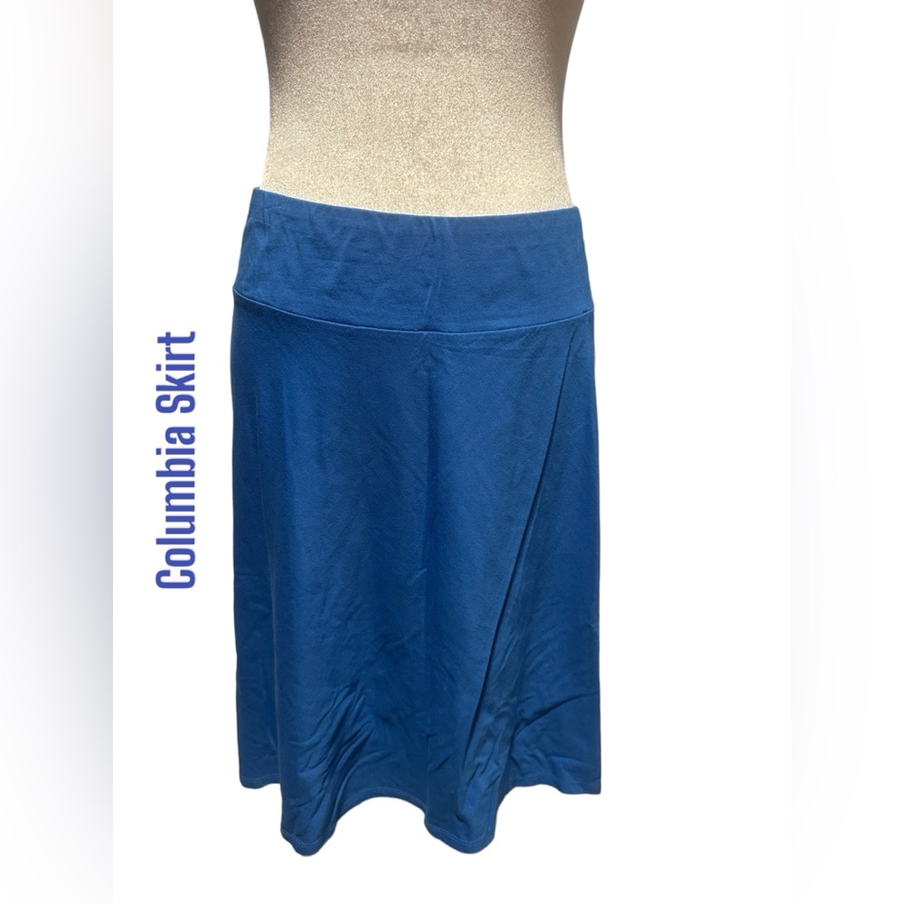 NWOT Women’s blue 💙 Columbia brand skirt size XL. A -line style